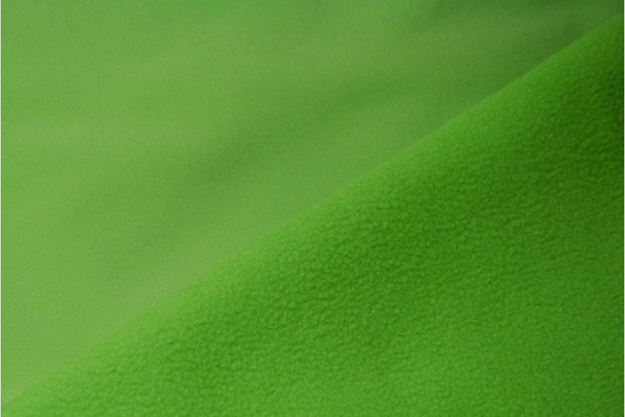 10cm Softshell uni apfelgrün  (Grundpreis € 19,00/m)